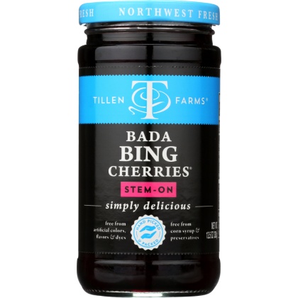 TILLEN FARMS: Bada Bing Pitted Cherries, 13.5 oz