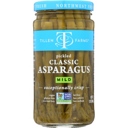 TILLEN FARMS: Crispy Pickled Asparagus, 12 oz