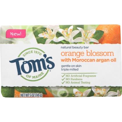 TOMS OF MAINE: Soap Bar Orange Blossom, 5 oz