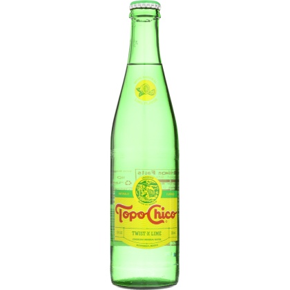 TOPO CHICO: Sparkling Water Twist of Lime, 11.5 oz