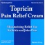 TOPRICIN: Pain Relief and Healing Cream, 4 oz