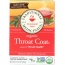 TRADITIONALS: Organic Throat Coat 16 Tea Bags, 1.13 oz