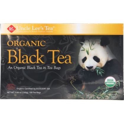 UNCLE LEES: Organic Black Tea, 100 bg