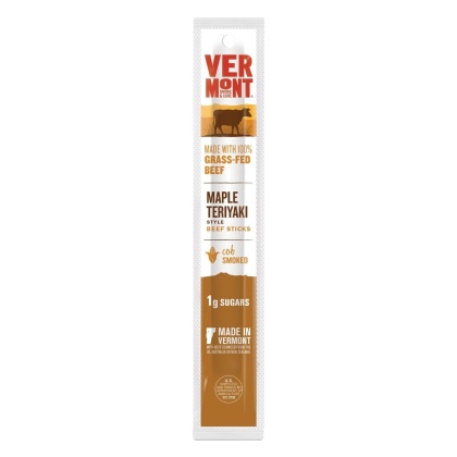 VERMONT SMOKE: Maple Teriyaki Beef Sticks, 1 oz