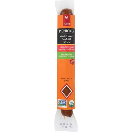 VIANA: Picnicker Jumbo Veggie Snack Sausage, 1.76 oz