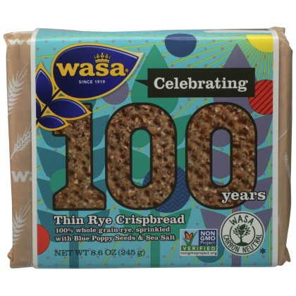 WASA: Thin Rye Crispbread, 8.60 oz