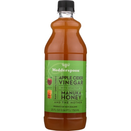 WEDDERSPOON: Apple Cider Vinegar Manuka Honey, 25 oz