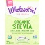 WHOLESOME SWEETENERS: Organic Stevia 35 Packets, 1.23 oz