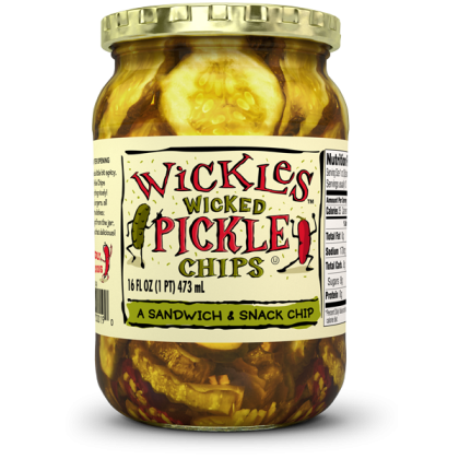 WICKLES: Pickle Chip Wicked, 16 oz