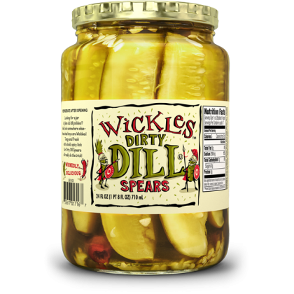 WICKLES: Pickles Dill Spears, 24 oz