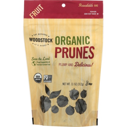 WOODSTOCK: Prunes Organic, 11 oz