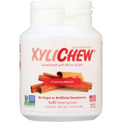 XYLICHEW: Cinnamon Gum Sf, 60 pc