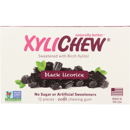 XYLICHEW: Licorice Gum Sf, 12 pc