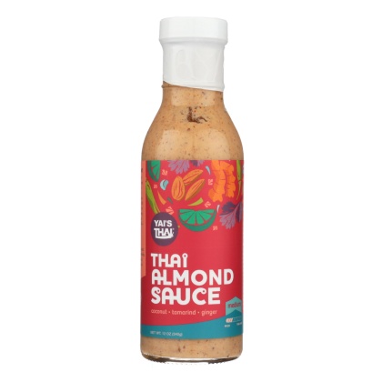 YAIS THAI: Sauce Almond Thai, 12 oz