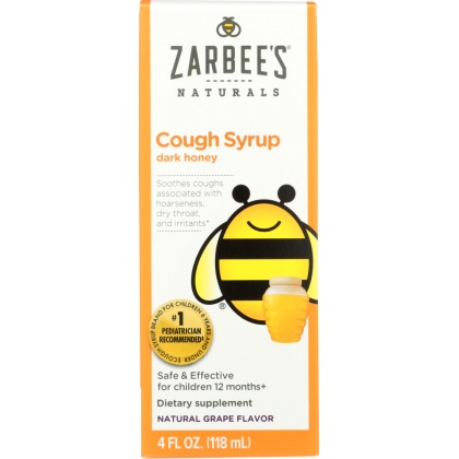 ZARBEES: Child Cough Grape, 4 fo