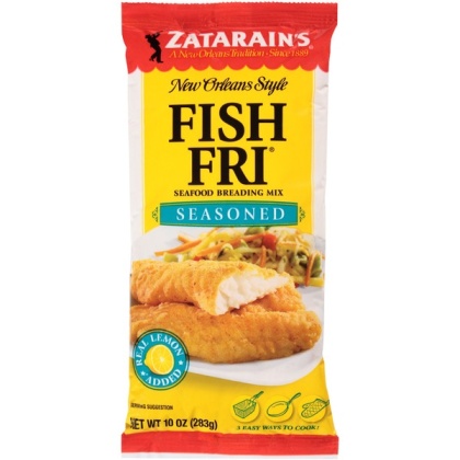 ZATARAINS: Seasoning Fish Fri Seasoned, 10 oz