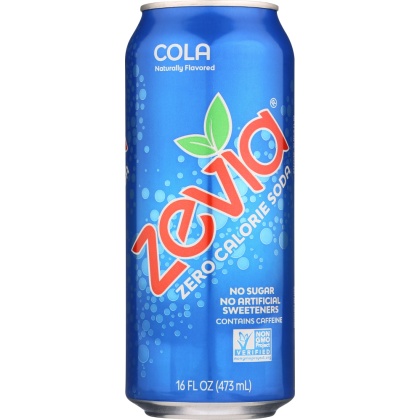 ZEVIA: Soda Cola, 16 fo