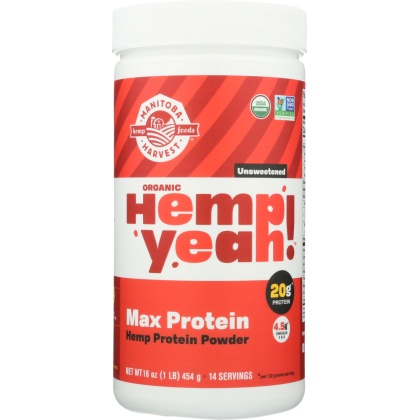 MANITOBA HARVEST: Hemp Yeah! Max Protein, 16 oz