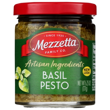 MEZZETTA: Napa Valley Bistro Homemade Style Basil Pesto, 6.25 oz