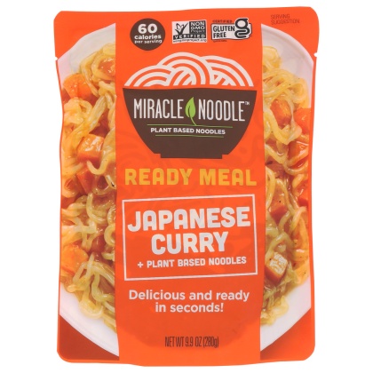 MIRACLE NOODLE: Ready-to-Eat Japanese Curry Noodles, 280 gm