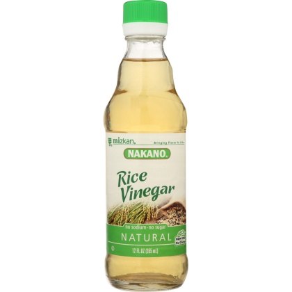 NAKANO: All Natural Rice Vinegar, 12 oz