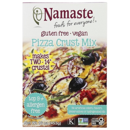 NAMASTE FOODS: Pizza Crust Mix, 16 oz