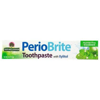 NATURE\'S ANSWER: PerioBrite Toothpaste Cool Mint, 4 oz