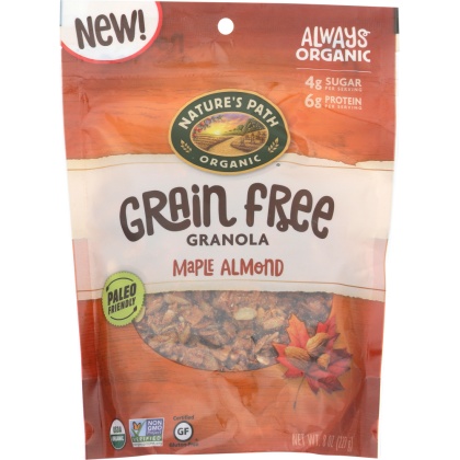 NATURES PATH: Granola Green Free Maple Almond, 8 oz