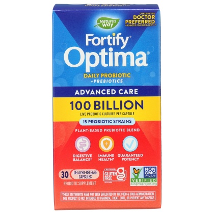 NATURES WAY: Primadophilus Optima 100 Billion 30 Vegetable, 30 cp