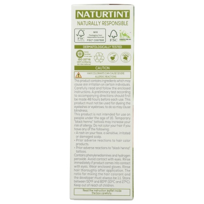 NATURTINT: Hair Color 10A Blonde Light Ash, 5.28 fo