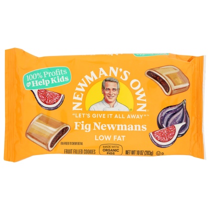 NEWMAN\'S OWN ORGANIC: Low Fat Fig Newmans, 10 oz