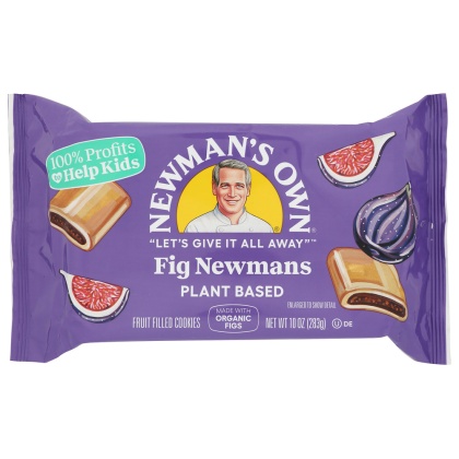 NEWMAN\'S OWN ORGANIC: Wheat-Free and Dairy-Free Fig Newmans, 10 oz