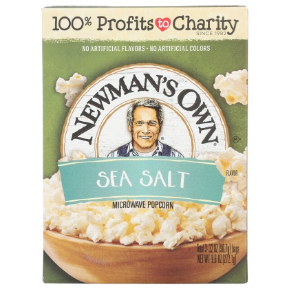 NEWMANS OWN: Popcorn Microwave Regular 10.5 oz