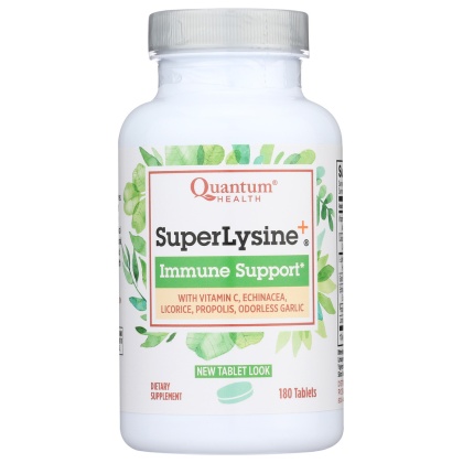 QUANTUM HEALTH: Super Lysine + Immune System, 180 Tablets